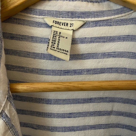 Striped button up - Picture 2 of 3